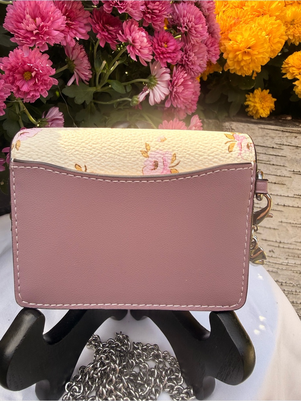 Coach Mini Wallet On Chain CAL70 - Picture 9 of 13